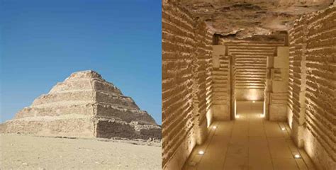 The Magnificent Step Pyramid Of Djoser In Saqqara