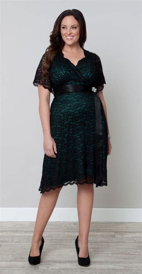 Retro Glam Plus Size Dress Teal Lining With Images Plus Size