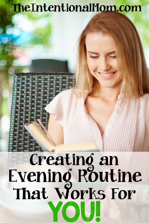 Creating An Evening Routine That Works For You