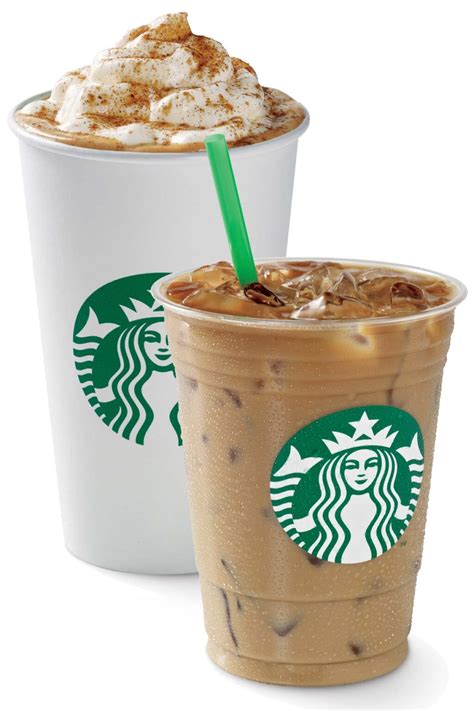 Starbucks Latte Guide Drink Menu Starbucks Flavors Caffeine
