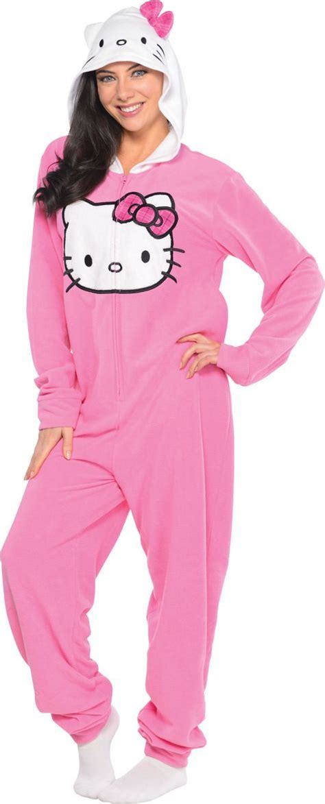Adult Hello Kitty One Piece Pajama Party City Vivian Castellon Perez This Is For You