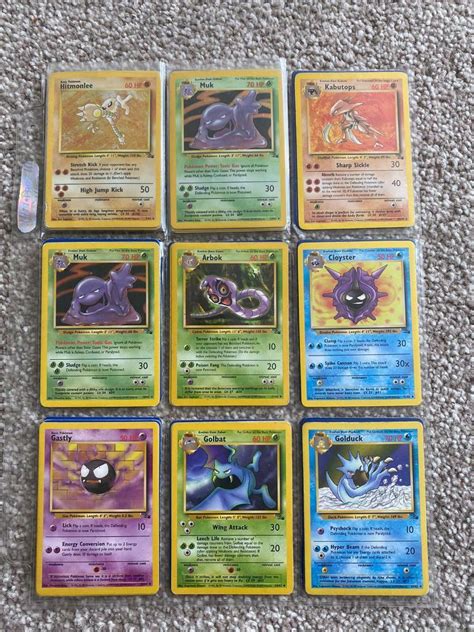 Fossil Pokemon Cards In Pudsey West Yorkshire Gumtree