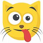 Cat Emoji Smiley Crazy Icon Icons Face