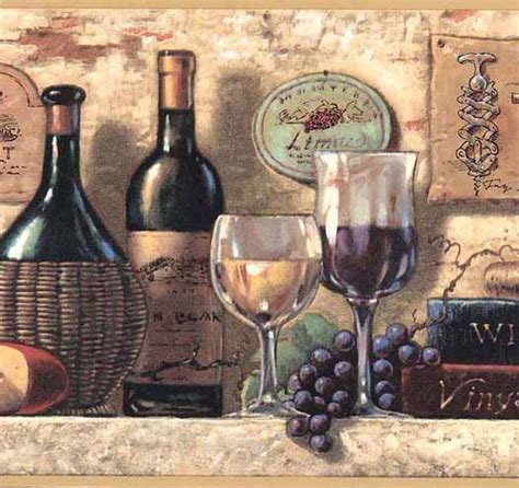 43 Wine Border Wallpaper Wallpapersafari