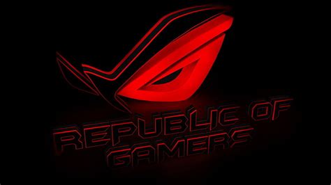 Hd Wallpaper Asus Computer Electronic Gamer Gaming Republic Rog