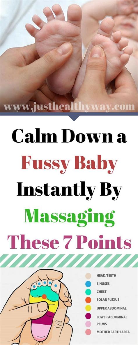 Calm Down A Fussy Baby Instantly By Massaging These 7 Points With