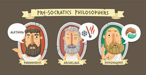 Presocratic Philosophers Stock Illustration Download Image Now