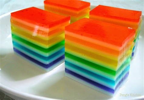 Pengs Kitchen Rainbow Agar Agar Jelly Agar Agar Jelly Jelly