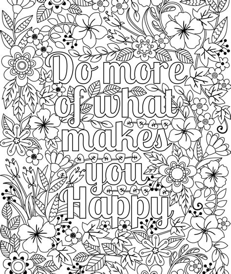 Motivational coloring positive affirmations to print graffiti. Positive Affirmation Coloring Pages Collection | Free ...