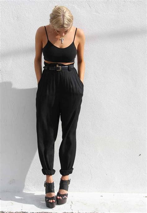 It's like buying one outfit but getting two. Hall Pant Black | Never Fully Dressed | ASOS Marketplace ...