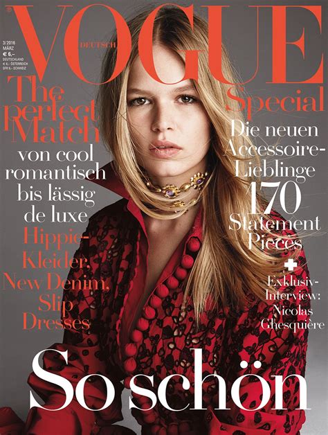 Die Vogue Cover Des Jahres 2016 Vogue Germany