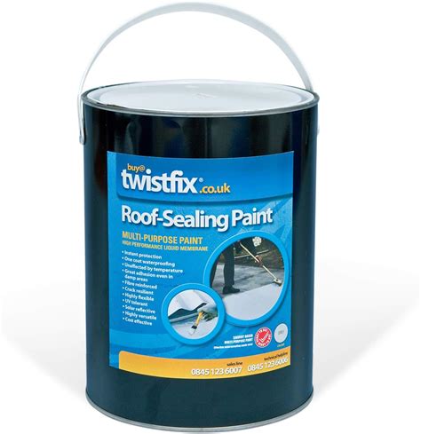 Roof Repair Seal Acrylic Paint Sealer Coating 5kg Uk Diy