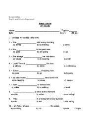 Download audio resources to use offline. English worksheets: Exam 2nd Grade