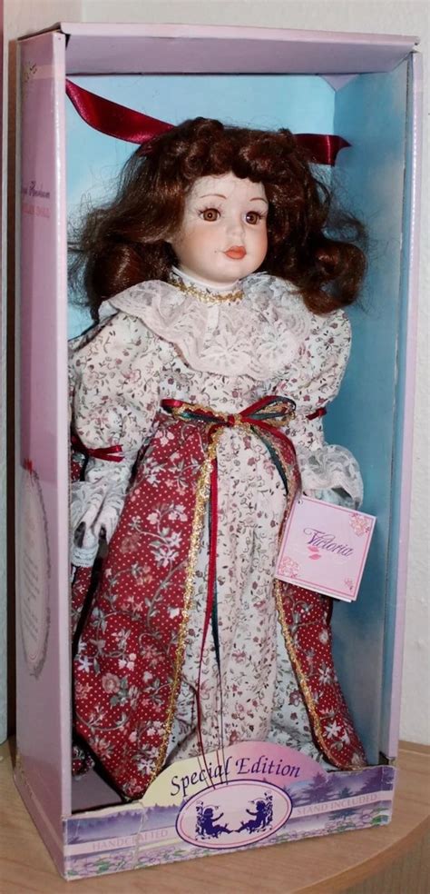 Coleccionable Vintage Royal Heirloom Porcelana Doll Victoria Etsy