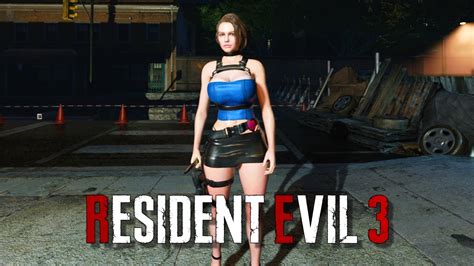Resident Evil 3 Remake Jill With Extra Classic Xl Jiggle Outfit Pc Mod