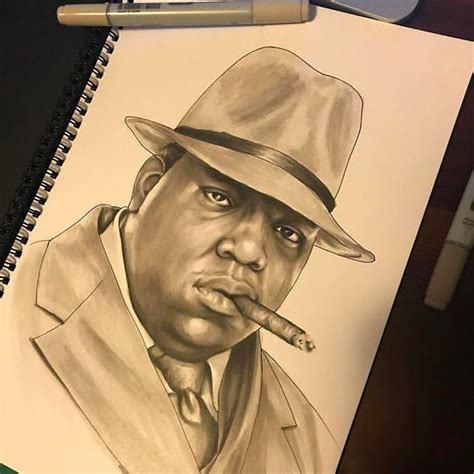 Notorious Big Drawing At Explore Collection Of