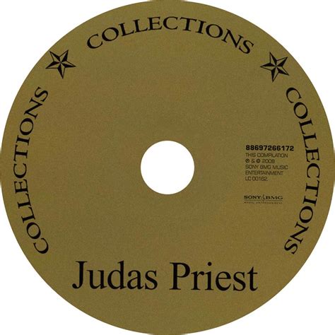 Carátula Cd de Judas Priest Collections Portada