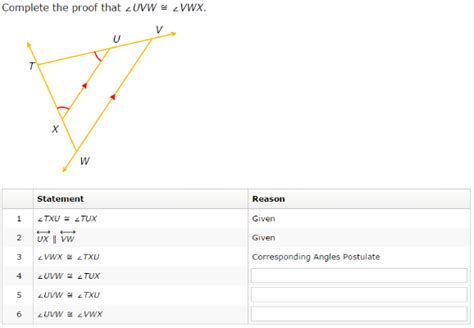Ixl Proofs Involving Parallel Lines Ii Grade 11 Math Practice