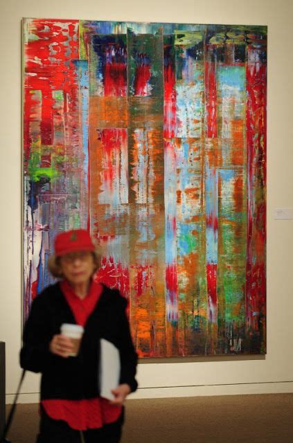 Gerhard Richter Squeegee Paintings Fall 2013 Inspiration