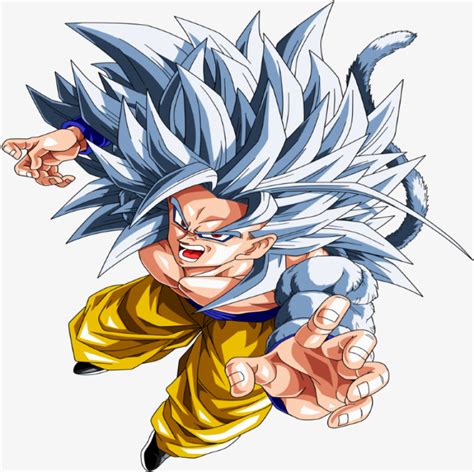Goku Hair Png Son Goku Super Saiyan 5 Png Download 6439987 Png