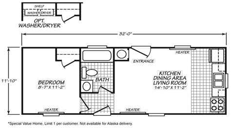 Floor Plan For 1976 14x70 2 Bedroom Mobile Home Single Wide Mobile