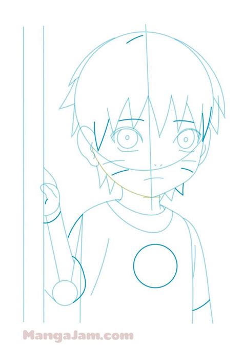 How To Draw Child Naruto From Naruto In