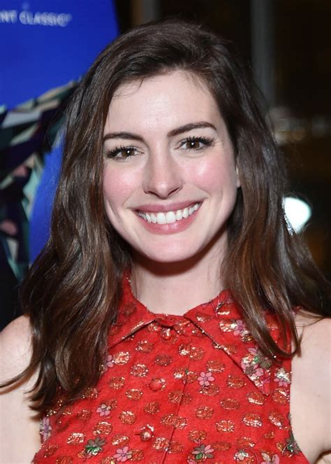 She is the recipient of many awards, including an academy award, a primetime emmy award, and a golden globe award. ANNE HATHAWAY at Colossal Premiere After-party in New York ...