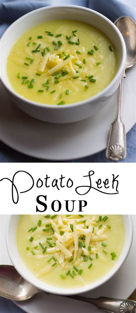 Potato Leek Soup A Smooth Creamy No Cream Recipe Thats Full Of Flavor