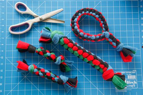 Dalmatian Diy Diy For Dogs Square Knot Fleece Loop Tug Toy