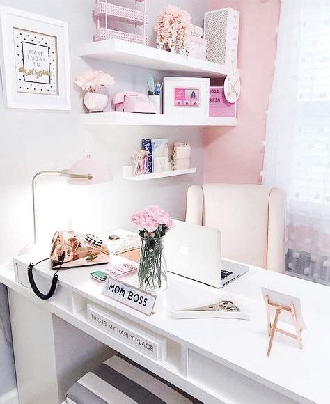 Rose Gold Office Decor Ideas Home Decorating Ideas
