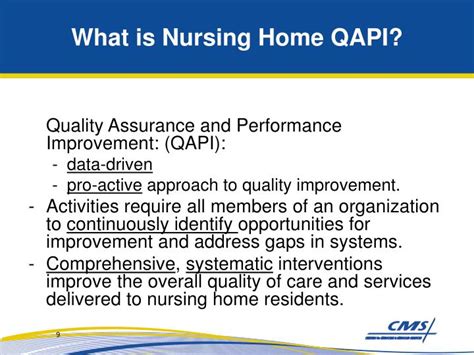 Ppt Quality Assurance And Performance Improvement Qapi