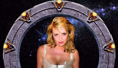 Canadian Actress Amanda Tapping Alias Samantha Carter Sexy Looks Of