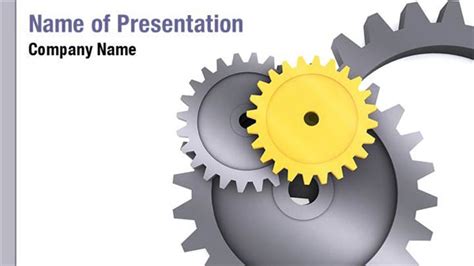 Abstract Gears Powerpoint Templates Abstract Gears Powerpoint