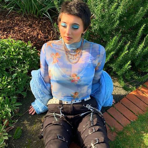 🌈aesthetic Essentials🌈 On Instagram “💙angelic Outfit Or 🖤grunge Outfit