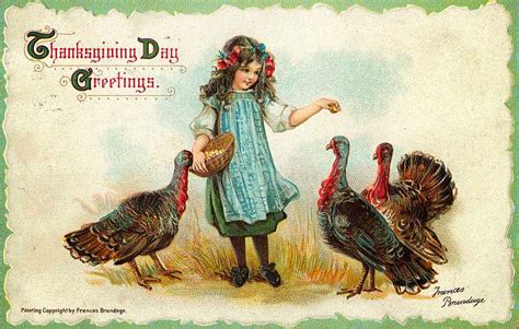 20 Funny And Cute Vintage Thanksgiving Postcards ~ Vintage Everyday