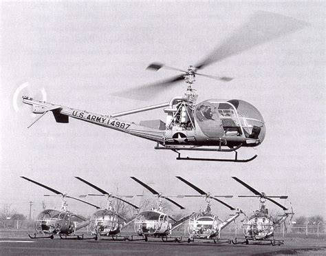 Hiller 360 Uh 12 Oh 23 Helicopter Development History Photos