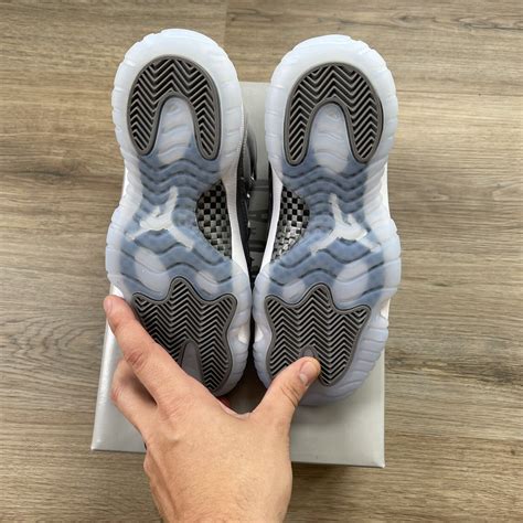 New Nike Air Jordan 11 Xi Retro Gs ‘cool Grey 378038 005 Size 35y