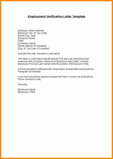 Download a free termination letter template for word and view a sample termination letter for a lease, contract, employment, or other agreement. Employment Verification form Template in 2020 | Letter of ...