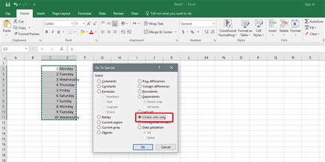 How To Select Only Visible Cells In Excel Using Vba Templates Sample