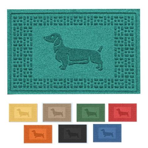Dachshund Doormats Colorful And Super Durable Dachshund Wiener Dog