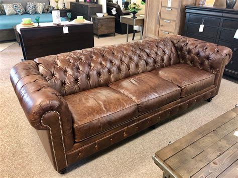 Get 5% in rewards with club o! ALL leather tufted sofa | Nc furniture, Furniture ...