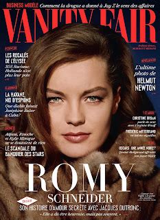 Romy Schneider Vanity Fair France Magazine Cover February 2014 HQ Scans