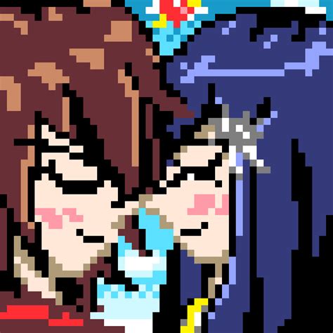 Dotpict Anime Pixel Art Pixel Art Characters Pixel Art Images