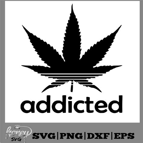 Weed Addicted Svg Blunt File Blunt Weed Tray Png File Etsy