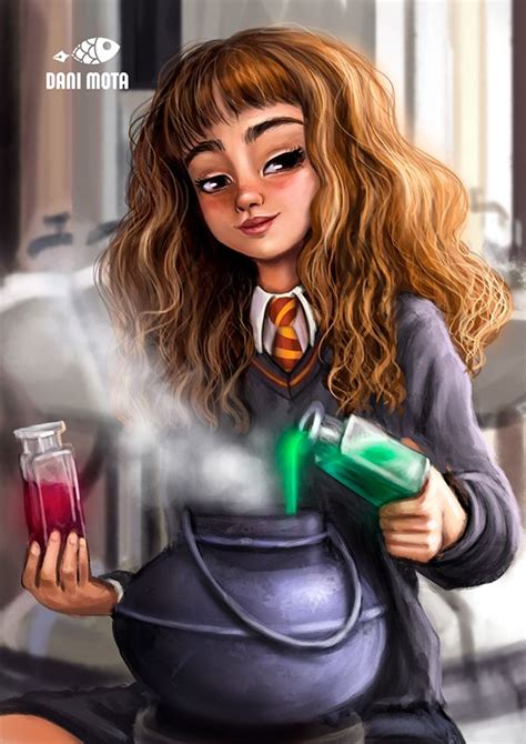 Hermione Granger Harry Potter By Dani Mota Love Harry Potter Check
