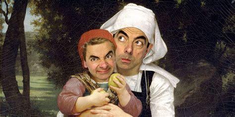 Mr Bean Infiltrates Art History In Hilarious Photo Series