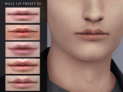 Sims 4 Lip Preset For All Ages Sims 4 Cc Eyes Sims 4 Mm Lip Shapes