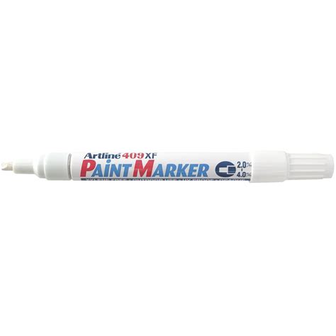 Artline 409 Paint Marker White | Officeworks