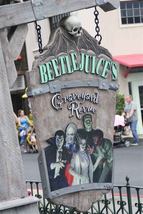 Adam tinkers with a model of his hometown, has a picture of bigfoot, believes that sheets can be scary Universal Orlando's "Beetlejuice's Graveyard Revue ...