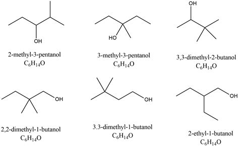Which Of The Isomeric Alcohols Having The Molecular Formula Quizlet